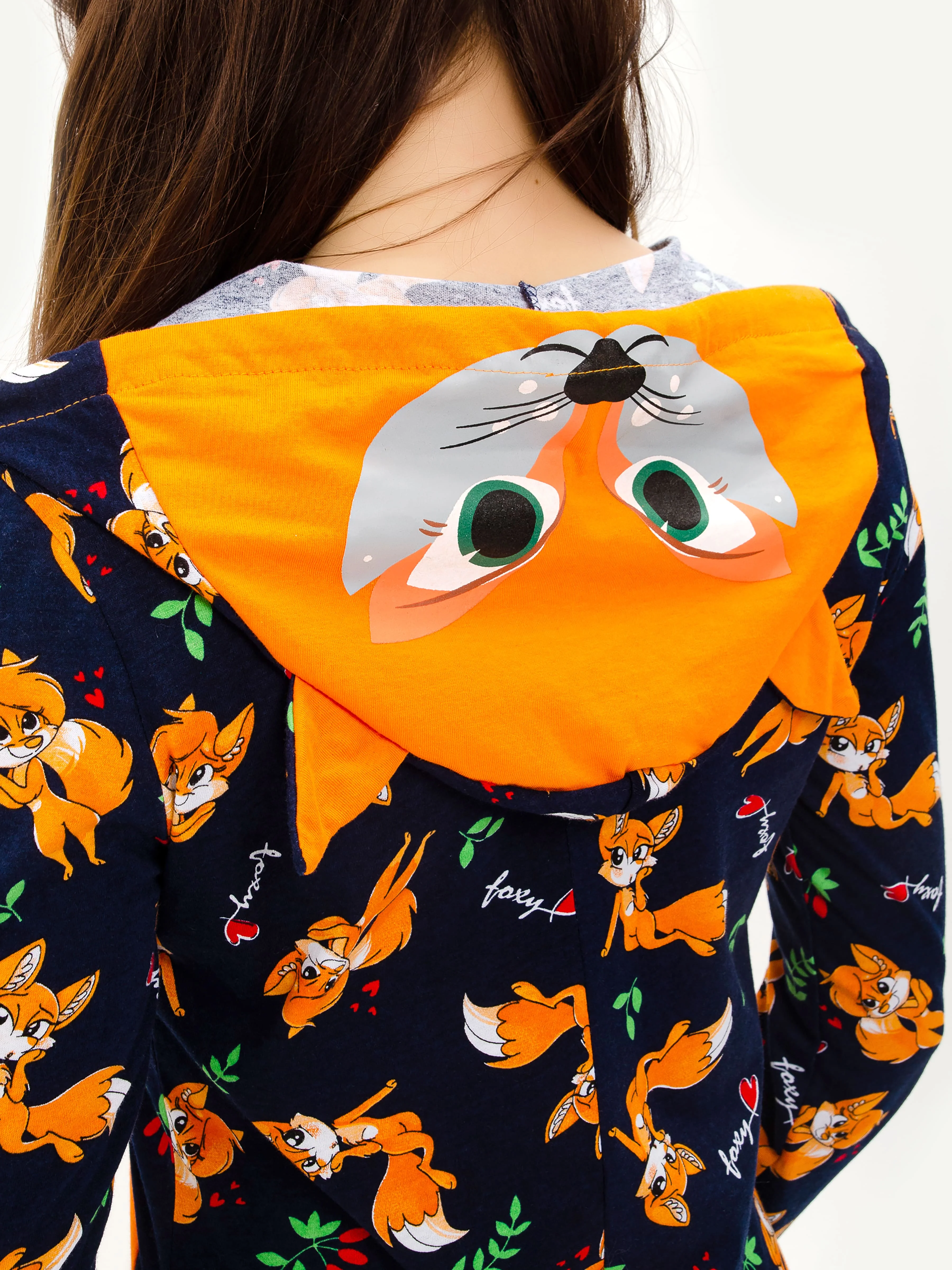 Кигуруми женский и детский комбинезон Zarka