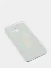 Голубой чехол Samsung Galaxy J6+ / J6 Plus, Галакси Джи6+ / Джи6 Плюс, силиконовый с рисунком