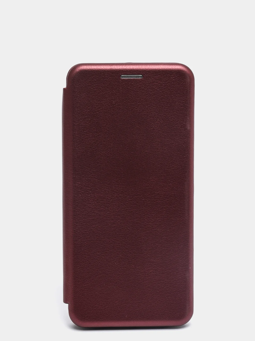 Багровый чехол-книжка Samsung Galaxy A03S (Самсунг Галакси А03С)