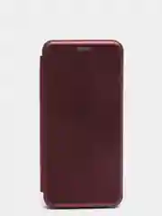 Багровый чехол-книжка Samsung Galaxy A03S (Самсунг Галакси А03С)