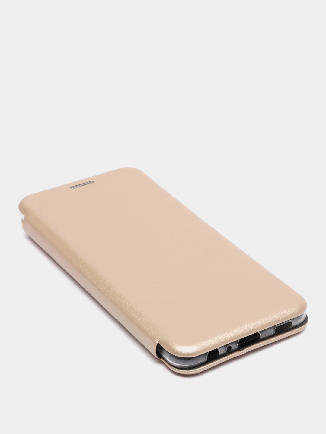 Золотой чехол-книжка для Samsung Galaxy A22 / M32 / M22