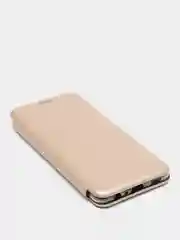 Золотой чехол-книжка для Samsung Galaxy A22 / M32 / M22