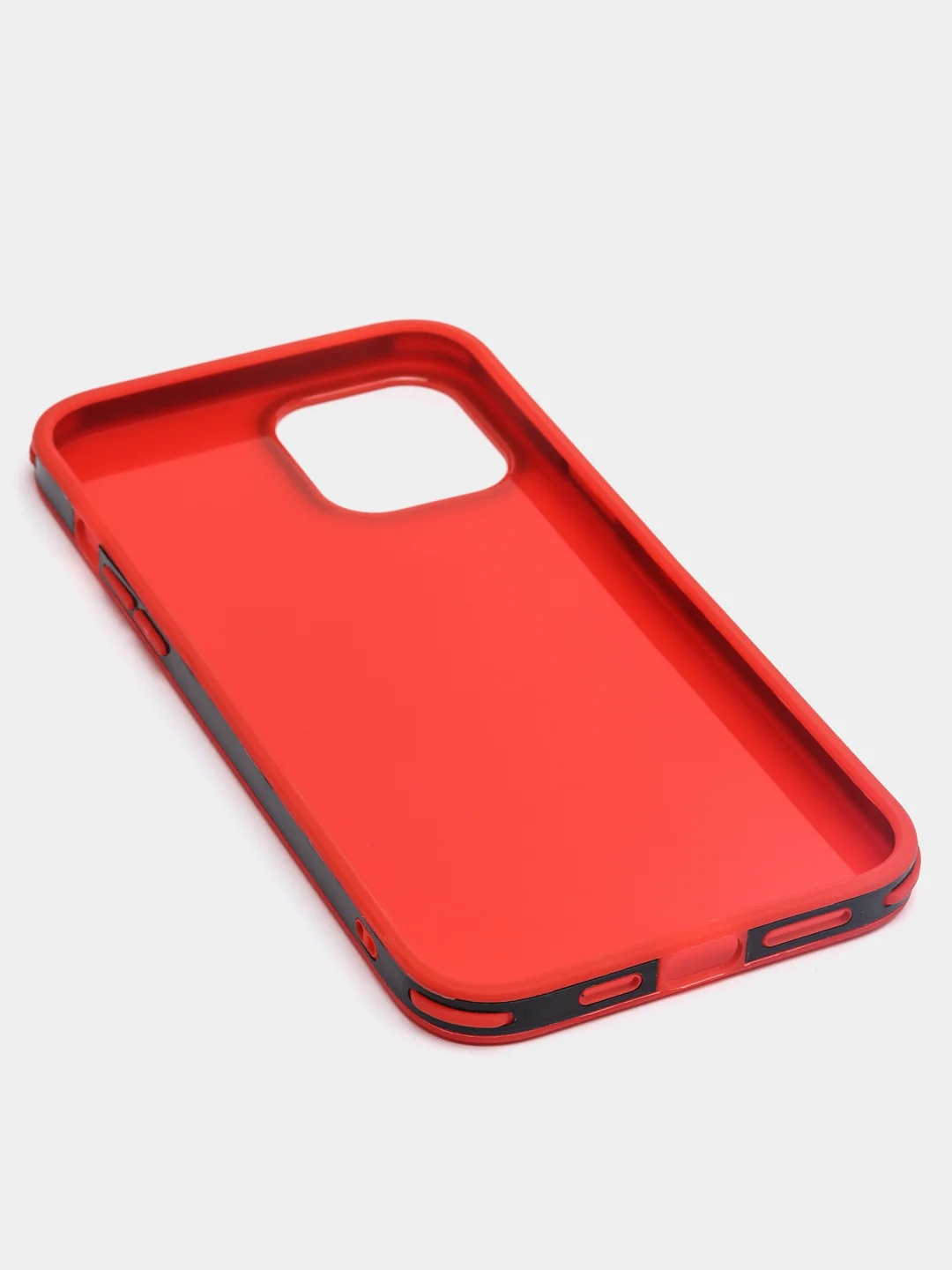 Красный чехол iPhone 12 Pro Max усиленный