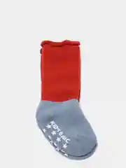 Коралловый детские махровые удлиненные носки