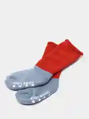 Коралловый детские махровые удлиненные носки
