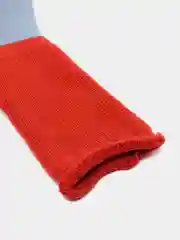 Коралловый детские махровые удлиненные носки