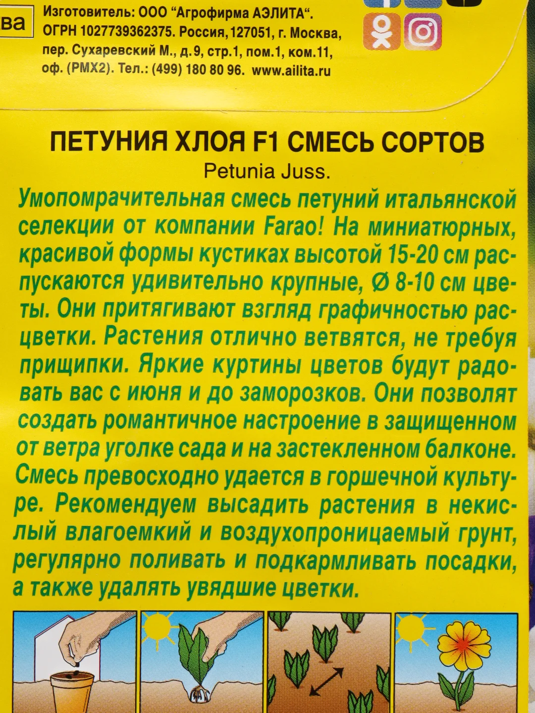 Петуния Хлоя (семена,цветы)
