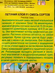 Петуния Хлоя (семена,цветы)