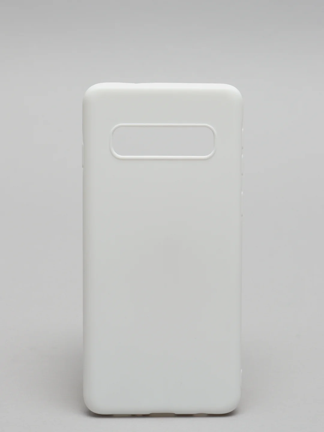 Белый чехол на Samsung (Самсунг) S8, S9, S9 plus, S10, S10 plus, S10e