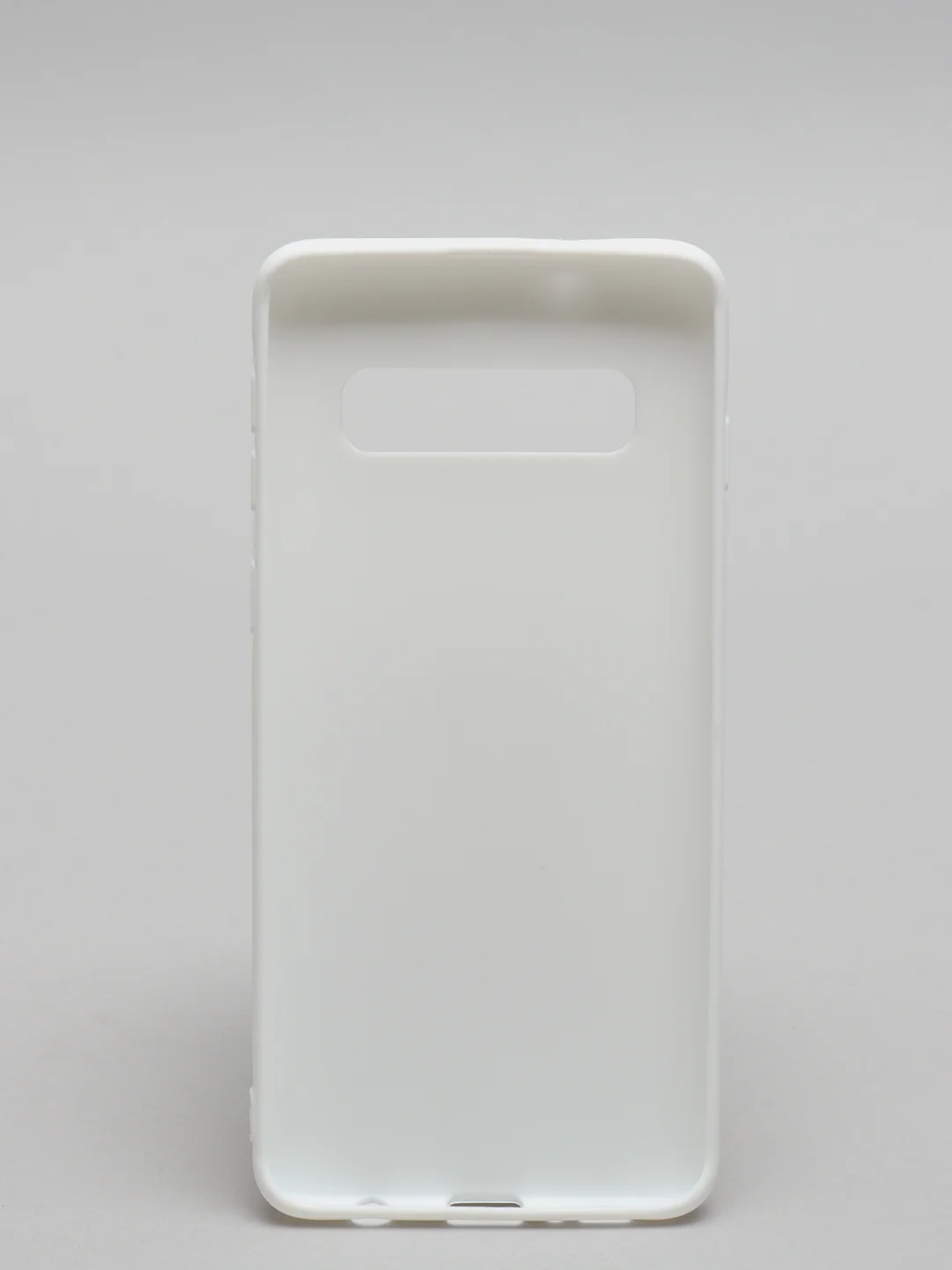 Белый чехол на Samsung (Самсунг) S8, S9, S9 plus, S10, S10 plus, S10e