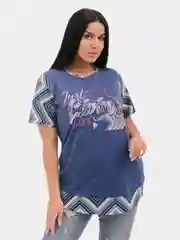 Женская футболка Zarka с принтом