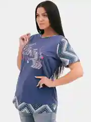 Женская футболка Zarka с принтом