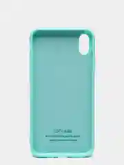 Синий чехол для Apple iPhone XS Max силиконовый