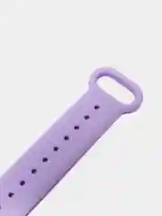 Лавандовый силиконовый ремешок для фитнес-браслетов Xiaomi Mi Band 3/4