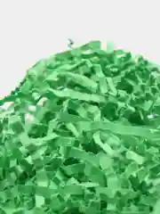 Зеленый бумажный наполнитель для подарочных коробок (упаковки) - Зеленый интенсив