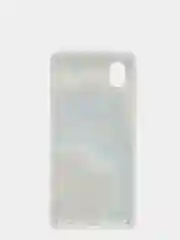 Золотой чехол Samsung Galaxy A01 Core, Самсунг Галакси А01 Кор силиконовый с мраморным рисунком