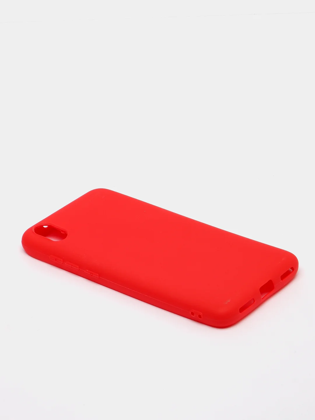 Красный чехол Xiaomi Redmi 7A, силиконовый