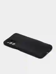 Черный чехол для Samsung Galaxy A13, Самсунг Галакси А13 4G, черный, силиконовый, под кожу