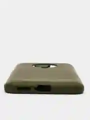 Лесной зеленый чехол Xiaomi Redmi K30 Pro / Poco F2 Pro с закрытым низом и бархатом внутри Silicone Cover
