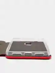 Красный чехол-книжка для Xiaomi Redmi Note 4X