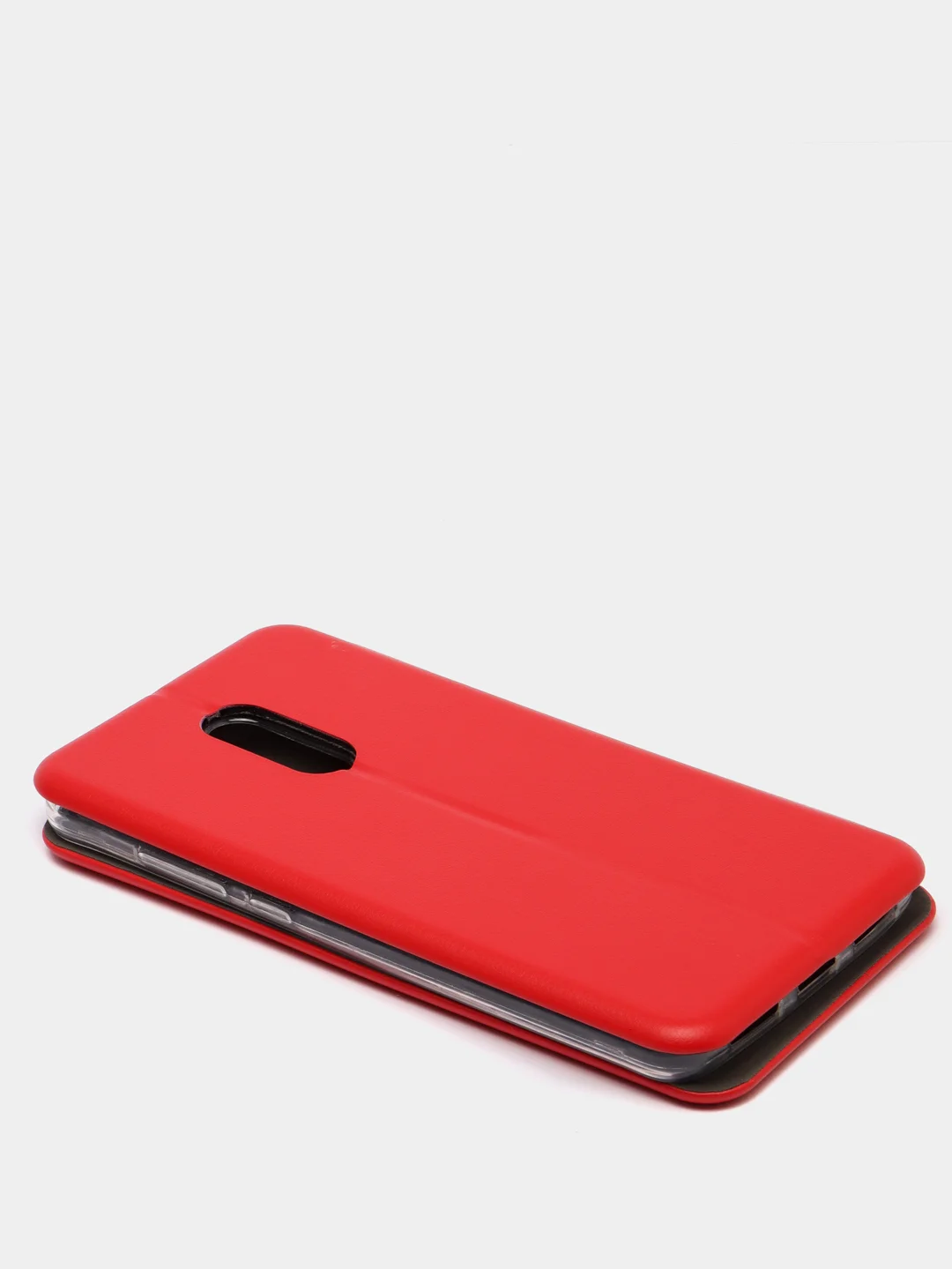 Красный чехол-книжка для Xiaomi Redmi Note 4X