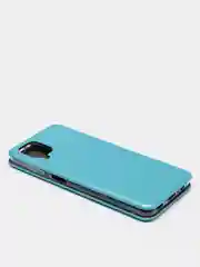 Голубой чехол-книжка Samsung Galaxy A12 / M12 (Самсунг галакси А12 / М12)