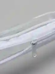 Белый прозрачный пенал