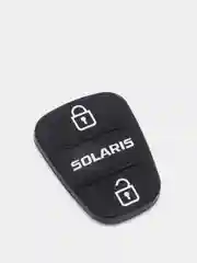 Черный кнопки Нyundai Solaris на выкидной ключа авто  для замены корпус ключа Хендай Солярис