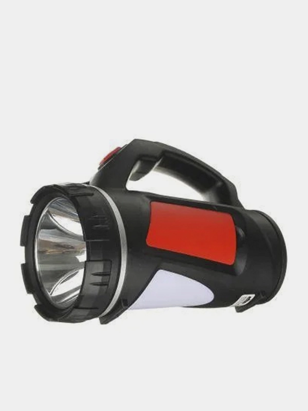 Фонарь прожектор SS-5805, 1 LED, 1 СОВ, 3 Вт, 17 х 11 см, 4 режима, 1000 мАч, USB, пластик