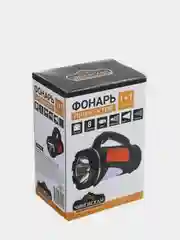 Фонарь прожектор SS-5805, 1 LED, 1 СОВ, 3 Вт, 17 х 11 см, 4 режима, 1000 мАч, USB, пластик