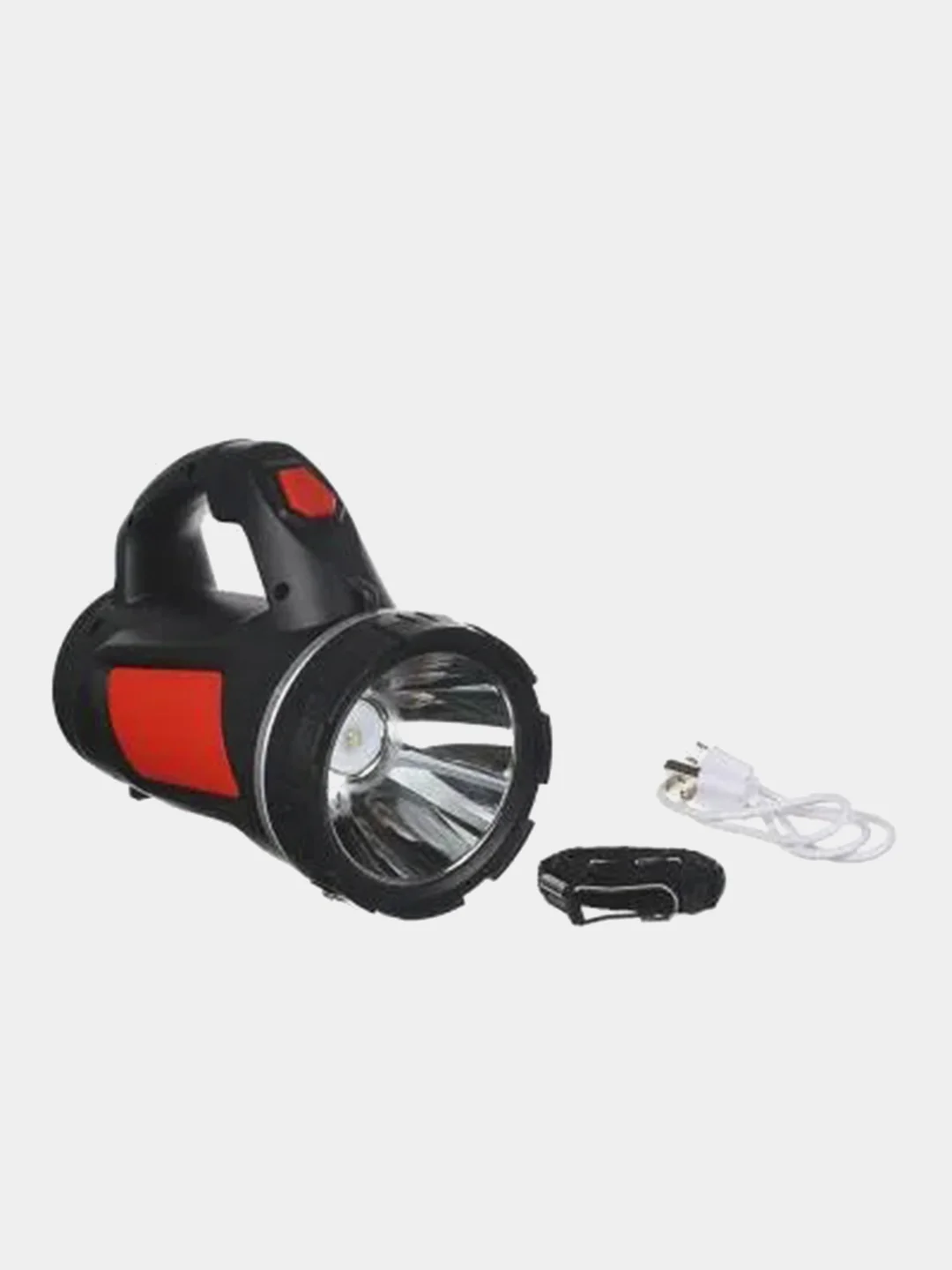 Фонарь прожектор SS-5805, 1 LED, 1 СОВ, 3 Вт, 17 х 11 см, 4 режима, 1000 мАч, USB, пластик