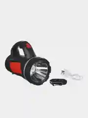 Фонарь прожектор SS-5805, 1 LED, 1 СОВ, 3 Вт, 17 х 11 см, 4 режима, 1000 мАч, USB, пластик