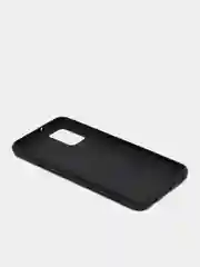 Накладка силиконовая матовая для Samsung Galaxy A02s (цвет=черный)