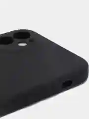 Черный чехол силиконовый для iPhone 7, 8 SE 2020, 11, 12, 13, Pro, Max, mini, защита камеры