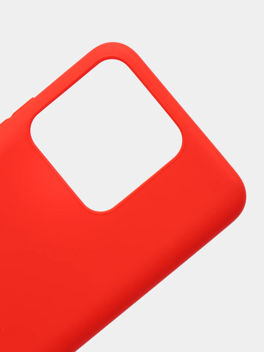 Красный чехол матовый на Realme Narzo 30 5g, V13, Realme 8 (5G), Narzo 50A, Narzo 50i