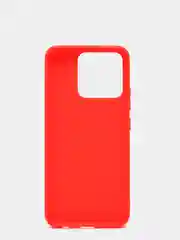 Красный чехол матовый на Realme Narzo 30 5g, V13,  Realme 8 (5G), Narzo 50A, Narzo 50i