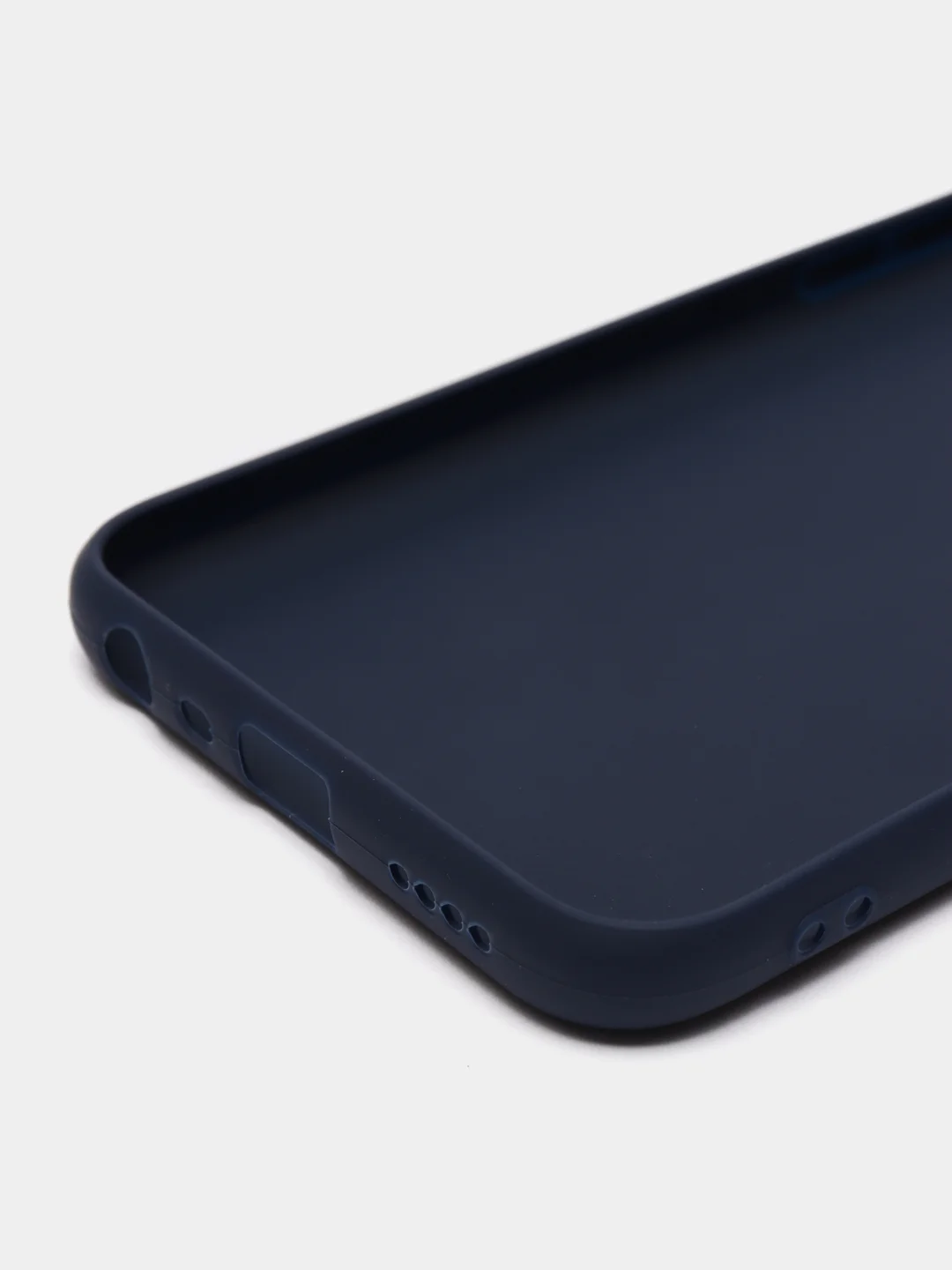 Темно-синий чехол матовый на Realme Narzo 30 5g, V13, Realme 8 (5G), Narzo 50A, Narzo 50i