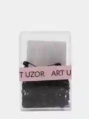 Булавки английские №000, 19 х 4 мм, 80 штук, чёрный