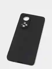 Угольный чехол Honor 50, Huawei Nova 9, Хонор 50, Хуавей Нова 9 черный силиконовый матовый