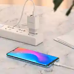 Сетевое зарядное устройство Borofone BA53A 2xUSB с кабелем (1m, Micro-USB/Type-C/iPhone)