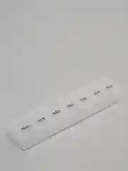Прозрачный таблетница на 7 отделений (недельный органайзер для таблеток)