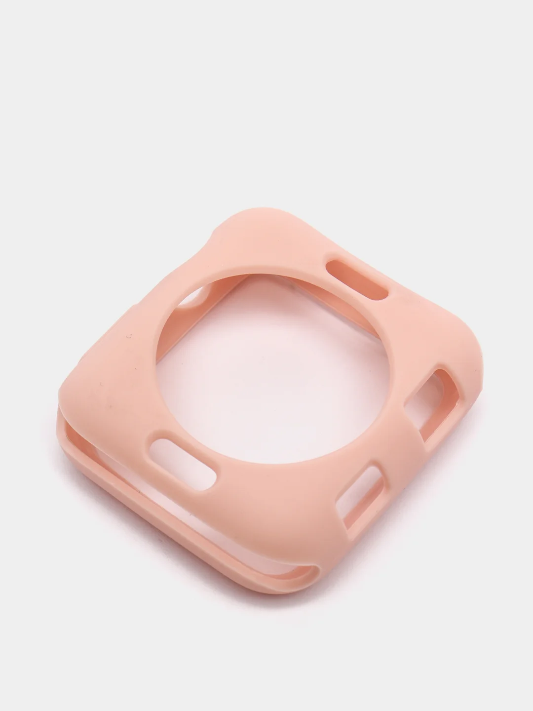 Розовый защитный кейс для Apple Watch