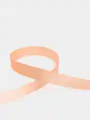 Пастельно-коралловый лента атласная 12 мм