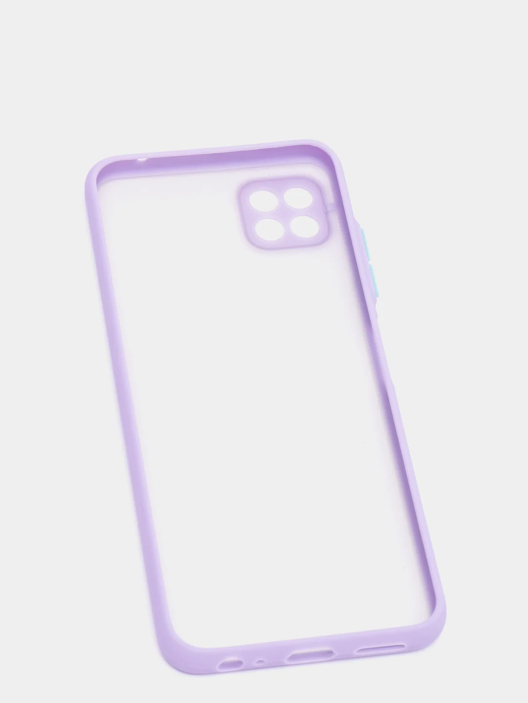 Лавандовый матовый чехол для Samsung A22S, A03S, A12, A22, A32, A52, A72, M12, M32