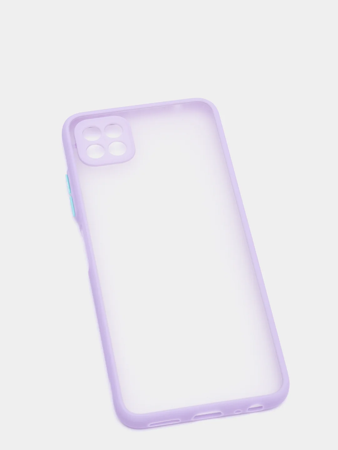 Лавандовый матовый чехол для Samsung A22S, A03S, A12, A22, A32, A52, A72, M12, M32