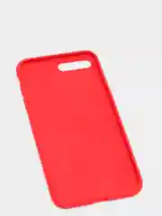 Красный чехол для iPhone SE 2020, 7, 8, 7 Plus, 8 плюс силиконовый