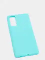Бирюзовый чехол на Samsung Galaxy S20 FE / Самсунг Галакси С20 ФЕ, Fan Edition, силиконовый, цветной
