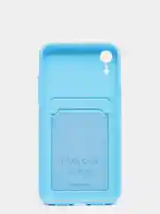 Голубой wallet Чехол с карманом для карт iPhone 6 6s, 7 8 Plus, X XR XS Max, 11 12 13 Mini Pro Max