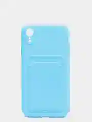 Голубой wallet Чехол с карманом для карт iPhone 6 6s, 7 8 Plus, X XR XS Max, 11 12 13 Mini Pro Max