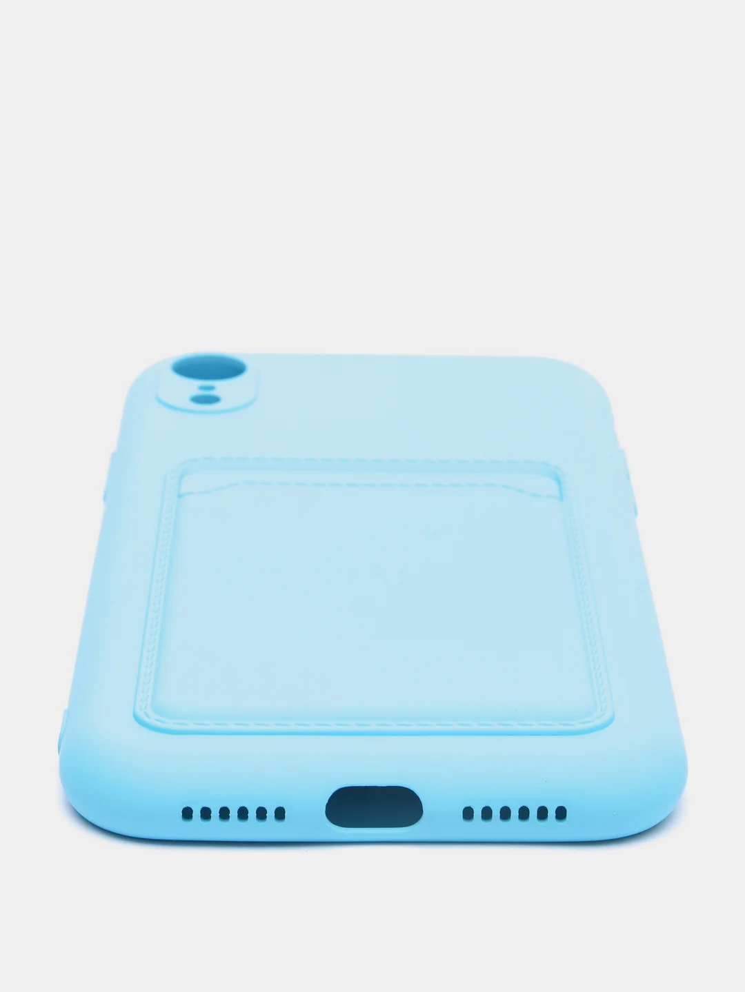 Голубой wallet Чехол с карманом для карт iPhone 6 6s, 7 8 Plus, X XR XS Max, 11 12 13 Mini Pro Max